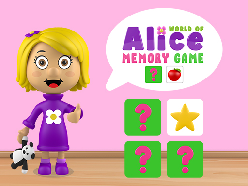 World Of Alice Memory-Spiel