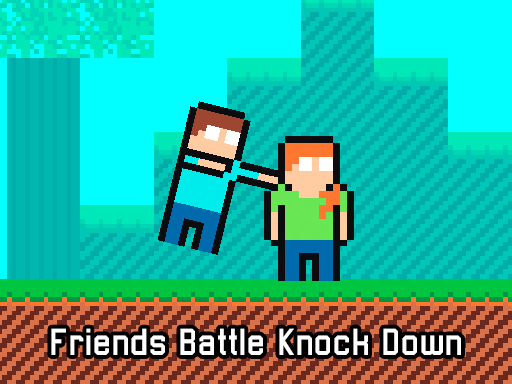 Friends Battle Knock Down-Spiel