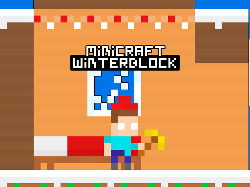 Minicraft Winterblock Spiel