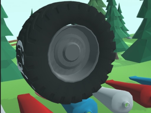 Wheel Smash 3D-Spiel