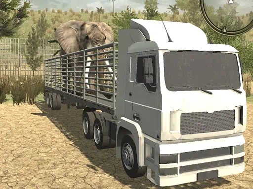 Offroad Truck Tiertransporter Spiel Cover-Bild