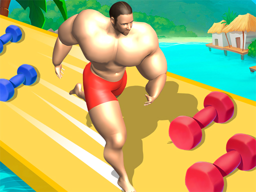 Muskelbrückenrennen 3D-Spiel