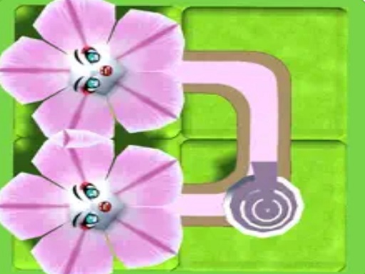 Wasser-Puzzlespiel verbinden