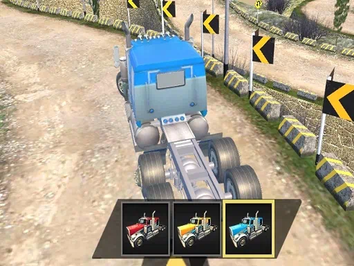 Road Train Truck Fahrspiel Cover-Bild