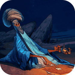 Algerisches Solitaire-Spiel