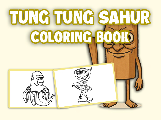Tung Tung Sahur Malbuchspiel