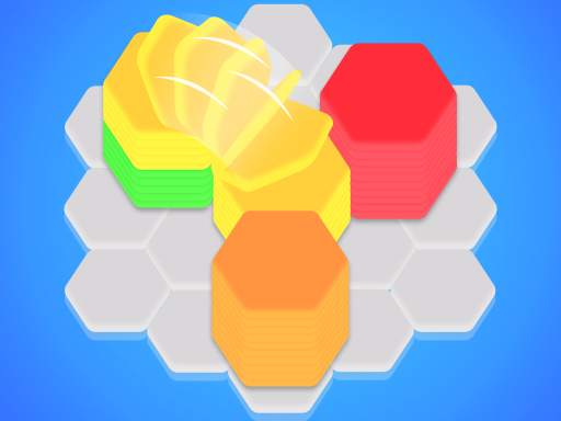 Hexa-Stack-Sortierspiel