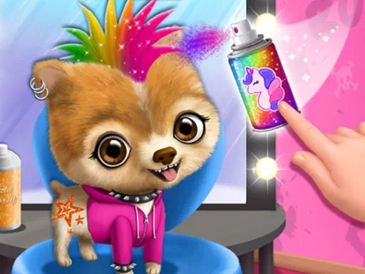 Rock Star Tierfriseursalon Spiel