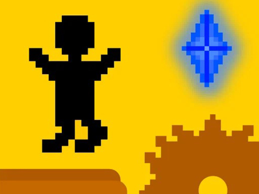 Pixelpfad-Spiel