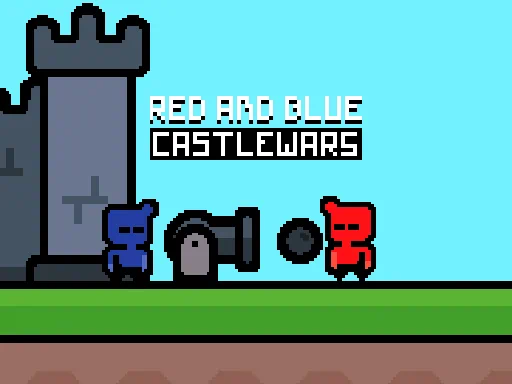 Rotes und blaues Castlewars-Spiel Cover-Bild