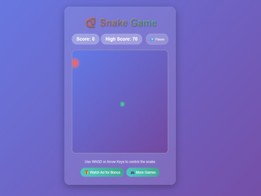 Snake 2025 Spiel