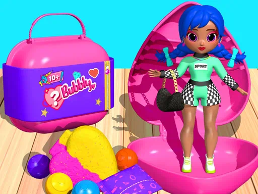Überraschungs-Make-up-Puppe – Auspackspiel