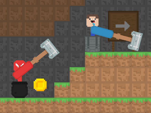 Hammer Climb Miniscrafter-Spiel