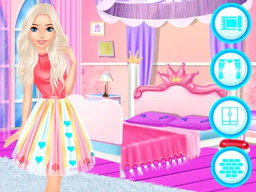 Spiel „Schlafzimmer dekorieren“ für Schwestern