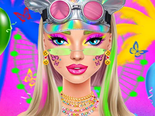 Festival Vibes Make-up-Spiel