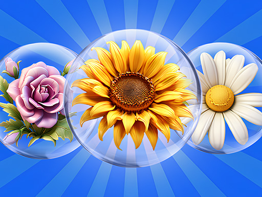 Würfelpuzzle Blumen! Spiel