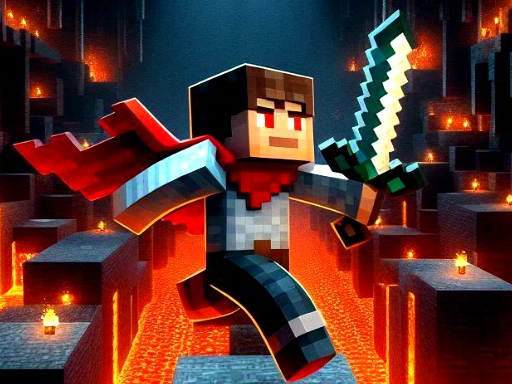 Mineblock Obby-Spiel