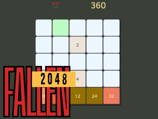 Fallen 2048 Spiel