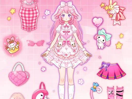 Idol-Livestream: Puppen-Ankleidespiel