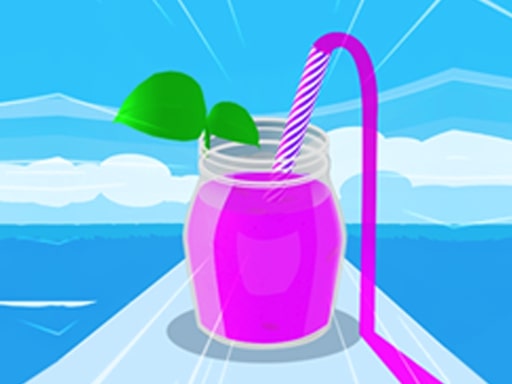 Fruchtsaft-Runner-Spiel