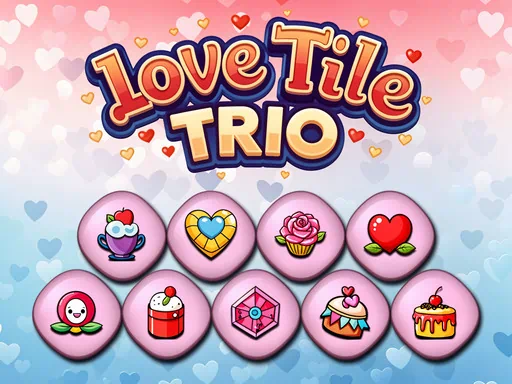 Love Tile Trio Spiel Cover-Bild