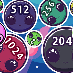 Alien Merge 2048 Spiel