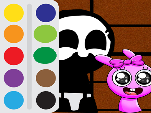 Baby Sprunki Incredibox Malspiel