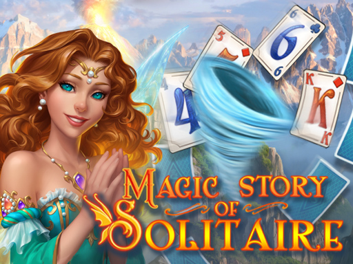 Magisches Solitaire-Spiel