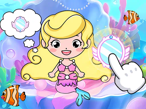 Meerjungfrauenprinzessin Avatar-Schloss Spiel