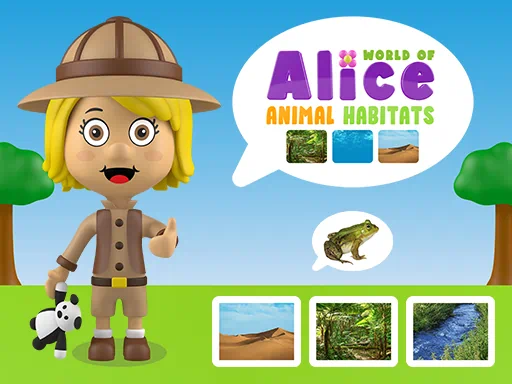 World Of Alice Tierlebensraum-Spiel cover image
