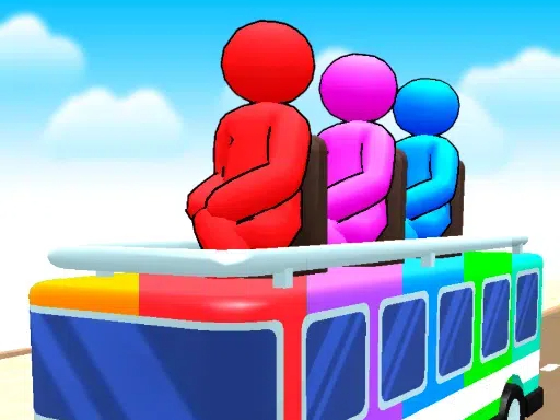 Bus Jam Sortierspiel