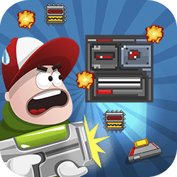 Boss-Level-Shooter-Spiel